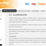 Manual de Estilo de RTVE considera las redes sociales como un canal para distribuir contenidos