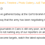 Director de Al Jazeera en El Cairo fue detenido