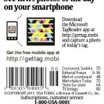 USA Today utiliza códigos de barras para conectar la experiencia impresa con la digital