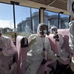 Periodistas recorren planta de Fukushima