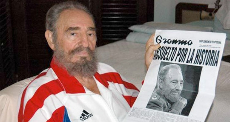 Fidel Castro y Granma