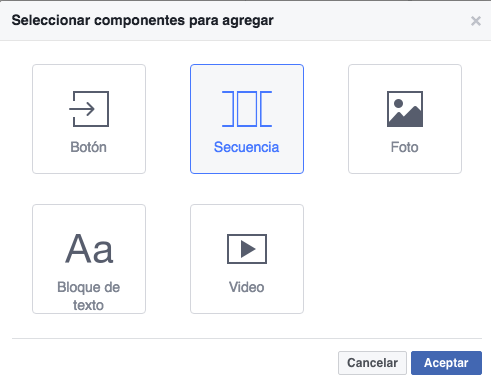 fotos en canvas de facebook