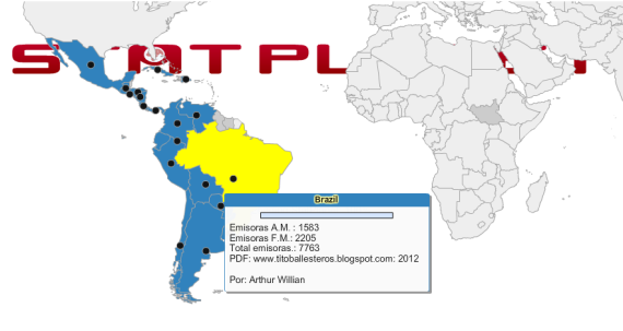 El principio siete y media No es suficiente Brasil, Perú y Chile, los países con más radios en Latinoamérica - Clases  de Periodismo