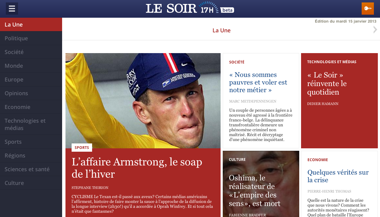  El diario belga ‘Le Soir‘, 