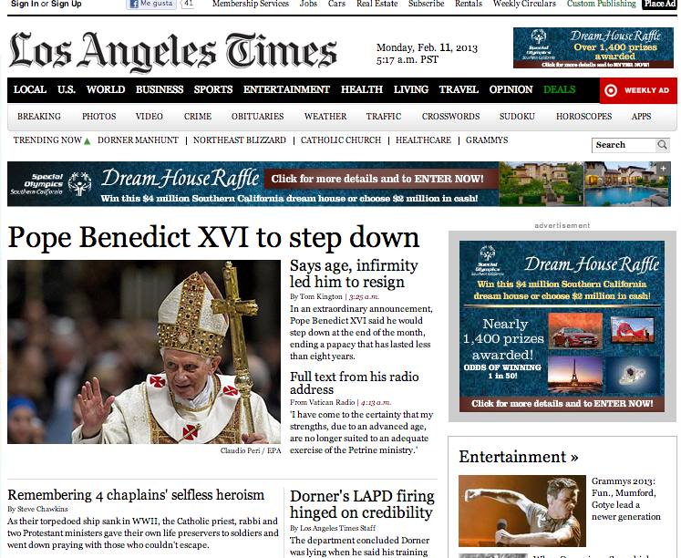 Los angeles times