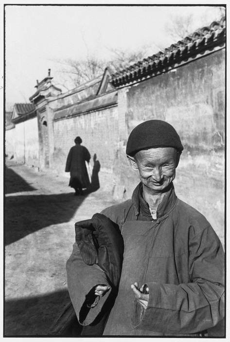 CHINA. Beijing. December 1948. A eunuch of the Imperial court of the last dynasty.